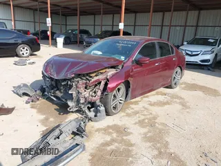 2017 Honda Accord Sport with VIN 1HGCR2F58HA025382, listed as a IAAI auction lot 42020349 with 107,021 mi miles. Bid and sale history available at carsss.com. Image 2.