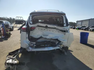 2024 Nissan Pathfinder Platinum with VIN 5N1DR3DG9RC307349, listed as a Copart auction lot 43464825 with 1,077 mi miles and Salvage title. Bid and sale history available at DreamBid. Image 6.