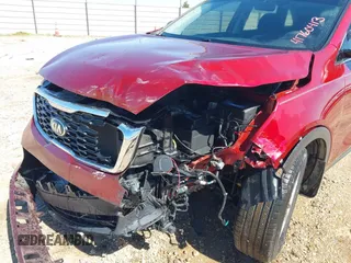 2020 Kia Sorento LX with VIN 5XYPG4A31LG684906, listed as a IAAI auction lot 41760413 with 100,486 mi miles. Bid and sale history available at carsss.com. Image 6.