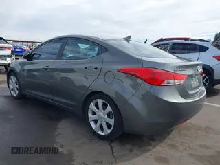 2012 Hyundai Elantra Limited z VIN 5NPDH4AE5CH122064, wystawiony jako IAAI lot #41747692 z przebiegiem 167 479 mil mil oraz . Historia ofert i sprzedaży dostępna na DreamBid. Obrazek 3.
