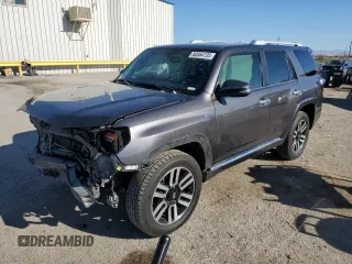 2018 Toyota 4Runner SR5 with VIN JTEBU5JR0J5511490, listed as a Copart auction lot 50564135 with 114,884 mi miles and Salvage Title. Bid and sale history available at carsss.com. Image 1.