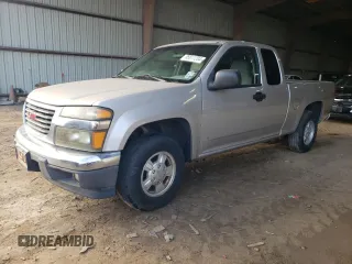 2007 GMC Canyon SLE1 with VIN 1GTCS199078104403, listed as a Copart auction lot 85811204 with 209,229 mi miles and Clean Title. Bid and sale history available at carsss.com. Image 1.