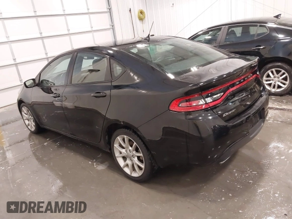2013 Dodge Dart SXT with VIN 1C3CDFBA4DD294483, listed as a IAAI auction lot 41792715 with 100,821 mi miles. Bid and sale history available at carsss.com. Image 3.