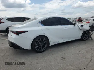 2021 Lexus IS 350 F Sport with VIN JTHGZ1B23M5039200, listed as a Copart auction lot 59608635 with 69,812 mi miles and Salvage title. Bid and sale history available at DreamBid. Image 3.