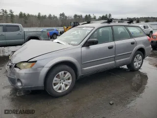 2008 Subaru Outback (Natl) with VIN 4S4BP60C587355567, listed as a Copart auction lot 83882454 with 214,226 mi miles and Salvage Title. Bid and sale history available at carsss.com. Image 1.