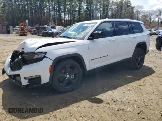 2024 Jeep Grand Cherokee Limited z VIN 1C4RJKBG2R8528180, wystawiony jako Copart lot #54002125 z przebiegiem 5 996 mil mil oraz Czysty tytuł • Clean title. Historia ofert i sprzedaży dostępna na DreamBid. Obrazek 1.