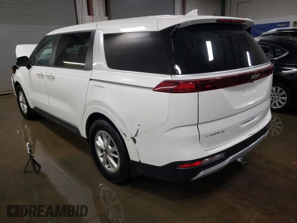 2023 Kia Carnival LX with VIN KNDNB4H39P6245635, listed as a Copart auction lot 77693694 with 26,752 mi miles and Salvage Title. Bid and sale history available at carsss.com. Image 2.