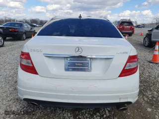 2009 Mercedes-Benz C-Class 3.0L Sport with VIN WDDGF81X19R057524, listed as a Copart auction lot 50418355 with 136,185 mi miles and Salvage Title. Bid and sale history available at carsss.com. Image 6.