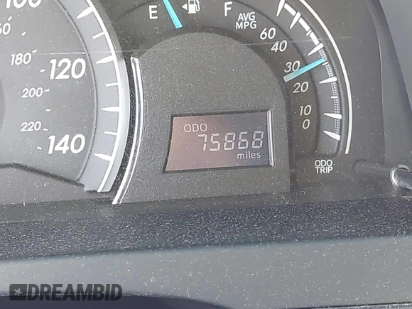 2014 Toyota Camry L with VIN 4T4BF1FK0ER384563, listed as a IAAI auction lot 41782381 with 75,868 mi miles. Bid and sale history available at carsss.com. Image 16.
