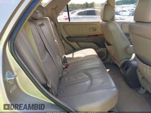 2002 Lexus RX 300 with VIN JTJGF10U920133281, listed as a IAAI auction lot 38054792 with 220,304 mi miles and . Bid and sale history available at DreamBid. Image 8.