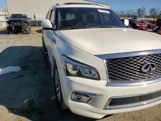 2017 Infiniti QX80 z VIN JN8AZ2NF0H9640689, wystawiony jako Copart lot #41793585 z przebiegiem 176 473 mil mil oraz Szkoda całkowita • Salvage title. Historia ofert i sprzedaży dostępna na DreamBid. Obrazek 12.