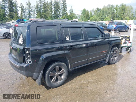 2016 Jeep Patriot Sport with VIN 1C4NJRBB5GD709029, listed as a IAAI auction lot 42303032 with 73,549 mi miles and . Bid and sale history available at DreamBid. Image 4.