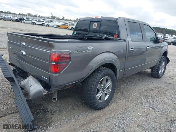 2013 Ford F-150 XL with VIN 1FTFW1EF2DKG23951, listed as a IAAI auction lot 41574618 with 172,000 mi miles. Bid and sale history available at carsss.com. Image 4.