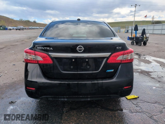 2013 Nissan Sentra FE+ S with VIN 3N1AB7AP2DL644369, listed as a Copart auction lot 54722565 with 160,173 mi miles and Salvage Title. Bid and sale history available at DreamBid. Image 6.