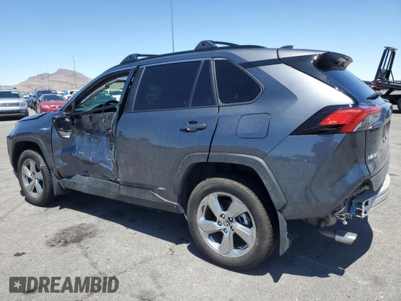 2021 Toyota RAV4 Hybrid LE with VIN JTMB6RFV8MD040419, listed as a Copart auction lot 56074195 with 63,816 mi miles and Salvage title. Bid and sale history available at DreamBid. Image 2.