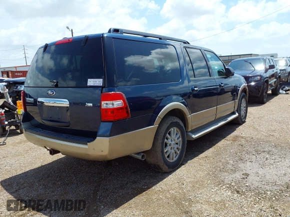 2013 Ford Expedition Max XLT with VIN 1FMJK1H50DEF02662, listed as a IAAI auction lot 42442497 with 203,886 mi miles and . Bid and sale history available at DreamBid. Image 4.