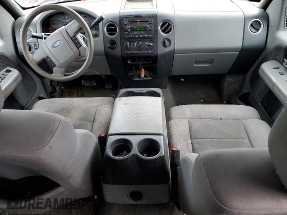 2006 Ford F-150 XLT with VIN 1FTPW12536FB24054, listed as a Copart auction lot 57057025 with 251,187 mi miles and Salvage title. Bid and sale history available at DreamBid. Image 8.