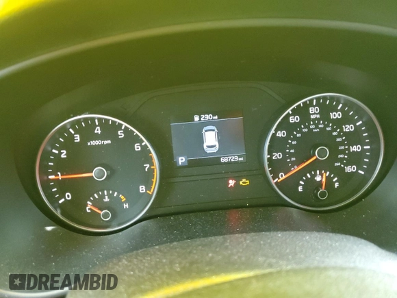 2021 Kia Sportage EX with VIN KNDPN3AC1M7891004, listed as a Copart auction lot 60195965 with 68,723 mi miles and Salvage title. Bid and sale history available at DreamBid. Image 9.