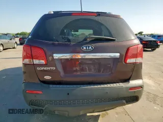 2013 Kia Sorento LX with VIN 5XYKT3A62DG343462, listed as a Copart auction lot 52507065 with 128,368 mi miles and Clean title. Bid and sale history available at DreamBid. Image 6.