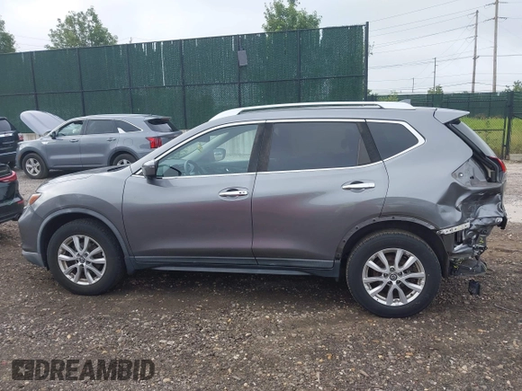 2017 Nissan Rogue S with VIN KNMAT2MV2HP581419, listed as a IAAI auction lot 42671858 with 121,308 mi miles and . Bid and sale history available at DreamBid. Image 14.