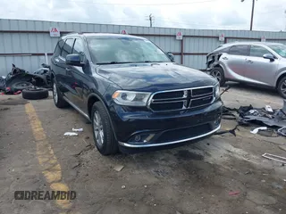 2014 Dodge Durango SXT with VIN 1C4RDHAG5EC286603, listed as a IAAI auction lot 42092392 with 152,503 mi miles and . Bid and sale history available at DreamBid. Image 1.