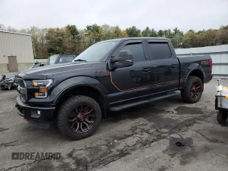 2016 Ford F-150 XLT with VIN 1FTEW1EFXGFA94533, listed as a Copart auction lot 53718085 with 92,619 mi miles and Salvage Title. Bid and sale history available at carsss.com. Image 1.