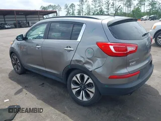 2013 Kia Sportage SX with VIN KNDPCCA62D7506937, listed as a IAAI auction lot 41967245 with 110,151 mi miles and . Bid and sale history available at carsss.com. Image 3.