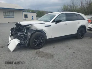 2025 Mazda CX-90 Premium Sport z VIN JM3KKCHA9S1213535, wystawiony jako Copart lot #54492495 z przebiegiem Nie podano mil oraz Szkoda całkowita • Salvage title. Historia ofert i sprzedaży dostępna na DreamBid. Obrazek 1.