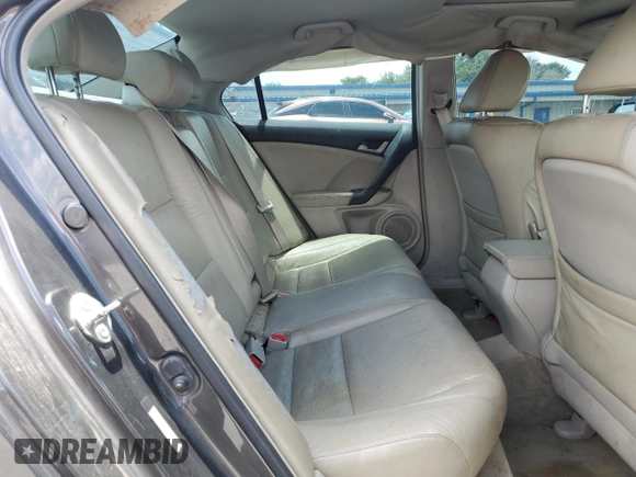 2010 Acura TSX with VIN JH4CU2F63AC042038, listed as a Copart auction lot 56630995 with 241,689 mi miles and Salvage title. Bid and sale history available at DreamBid. Image 10.
