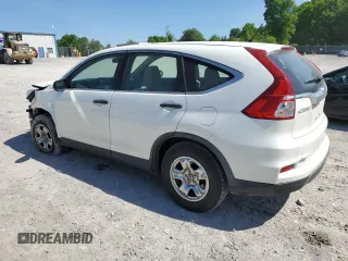 2016 Honda CR-V LX with VIN 5J6RM4H34GL040800, listed as a Copart auction lot 53055124 with 129,017 mi miles and Salvage Title. Bid and sale history available at carsss.com. Image 2.