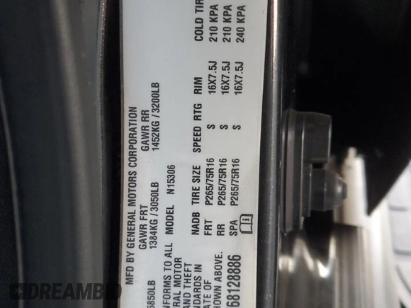 2006 Hummer H3 with VIN 5GTDN136X68128886, listed as a Copart auction lot 42032335 with 145,808 mi miles and Salvage Title. Bid and sale history available at DreamBid. Image 13.