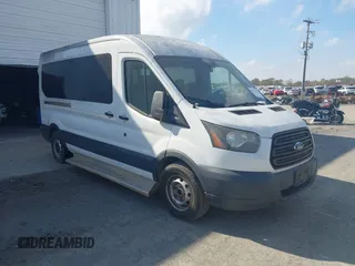 2016 Ford Transit XL with VIN 1FDZX2CM0GKB22459, listed as a IAAI auction lot 40693295 with 302,216 mi miles and . Bid and sale history available at DreamBid. Image 1.