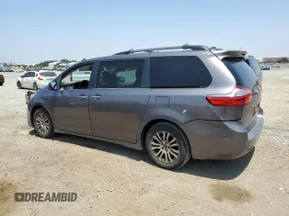 2018 Toyota Sienna XLE Auto Access Seat with VIN 5TDYZ3DC2JS915820, listed as a Copart auction lot 62130445 with 146,607 mi miles and Salvage title. Bid and sale history available at DreamBid. Image 2.
