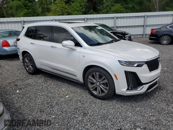 2020 Cadillac XT6 FWD Premium Luxury z VIN 1GYKPCRSXLZ183458, wystawiony jako Copart lot #51249275 z przebiegiem 73 177 mil mil oraz Szkoda całkowita • Salvage title. Historia ofert i sprzedaży dostępna na DreamBid. Obrazek 4.