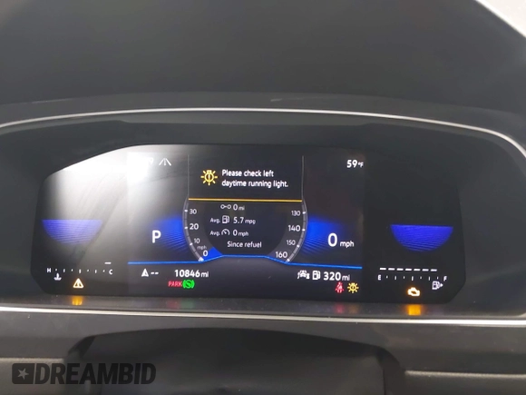 2024 Volkswagen Tiguan SE R-Line Black с VIN 3VV8B7AX8RM090818, выставлен на аукционе IAAI как лот 42123399 с пробегом 10 846 миль миль и . История ставок и продаж доступна на DreamBid. Изображение 7.