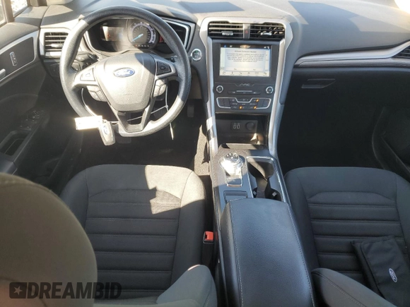 2019 Ford Fusion SE with VIN 3FA6P0HD9KR158973, listed as a Copart auction lot 50158435 with 76,956 mi miles and Salvage Title. Bid and sale history available at DreamBid. Image 8.
