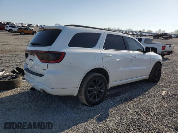 2018 Dodge Durango GT with VIN 1C4RDHDG6JC126350, listed as a Copart auction lot 51485225 with 194,878 mi miles and Salvage title. Bid and sale history available at DreamBid. Image 3.