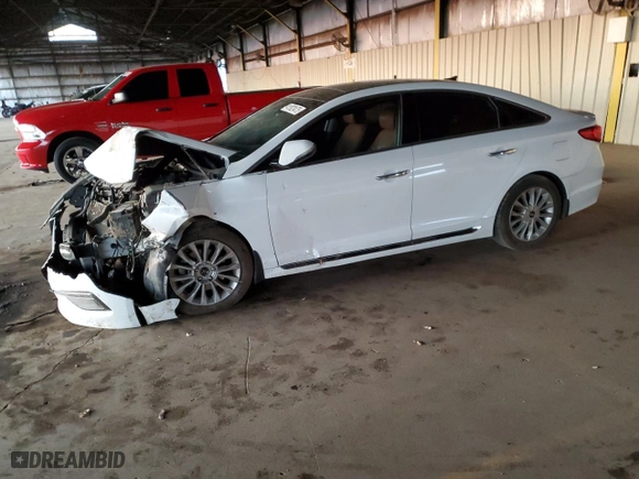 2015 Hyundai Sonata 2.4L Limited with VIN 5NPE34AFXFH178517, listed as a Copart auction lot 41923475 with 0 mi miles and Salvage Title. Bid and sale history available at carsss.com. Image 1.