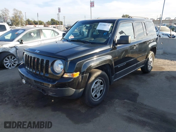2012 Jeep Patriot Sport with VIN 1C4NJPBA1CD670512, listed as a IAAI auction lot 41208274 with 107,171 mi miles and . Bid and sale history available at DreamBid. Image 2.