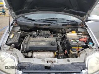 2006 Chevrolet Aveo LS with VIN KL1TD566X6B554368, listed as a Copart auction lot 61682645 with 97,701 mi miles and Salvage title. Bid and sale history available at DreamBid. Image 11.