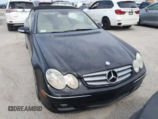 2008 Mercedes-Benz CLK-Class 3.5L with VIN WDBTK56F48F256262, listed as a Copart auction lot 74918114 with 0 mi miles and Salvage Title. Bid and sale history available at carsss.com. Image 5.