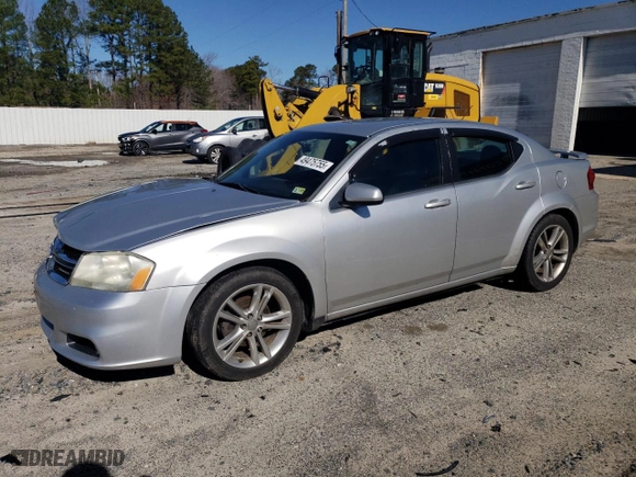 2011 Dodge Avenger Heat with VIN 1B3BD1FG3BN541705, listed as a Copart auction lot 49475755 with 286,320 mi miles and Salvage Title. Bid and sale history available at carsss.com. Image 1.