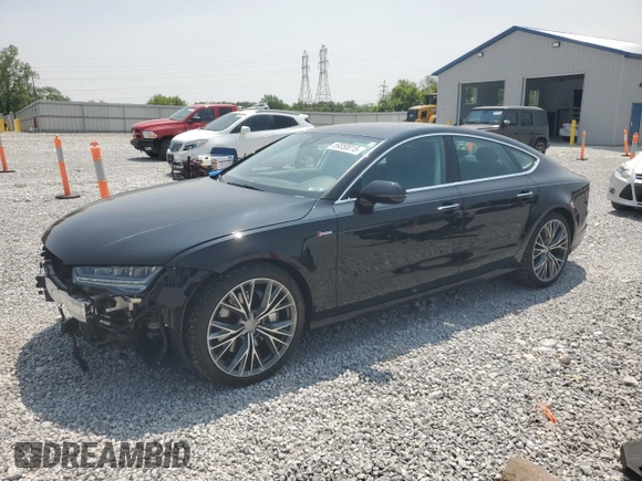 2017 Audi A7 Premium Plus z VIN WAUW2AFC4HN019996, wystawiony jako Copart lot #59350015 z przebiegiem 37 449 mil mil oraz Szkoda całkowita • Salvage title. Historia ofert i sprzedaży dostępna na DreamBid. Obrazek 1.