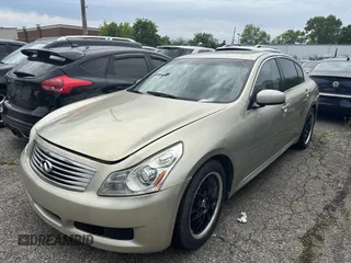 2007 Infiniti G35 Sedan Journey with VIN JNKBV61E47M704601, listed as a IAAI auction lot 42076694 with 148,667 mi miles. Bid and sale history available at carsss.com. Image 2.