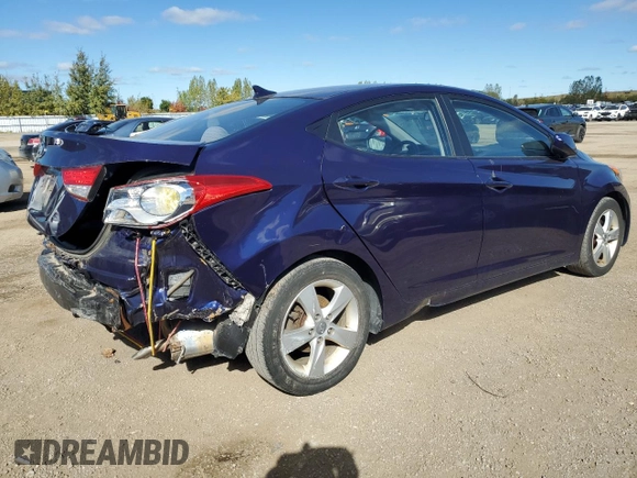 2013 Hyundai Elantra Limited z VIN 5NPDH4AE0DH192959, wystawiony jako Copart lot #75584194 z przebiegiem 192 233 mil mil oraz Szkoda całkowita • Salvage title. Historia ofert i sprzedaży dostępna na DreamBid. Obrazek 3.