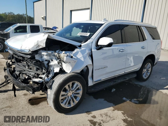 2022 GMC Yukon SLT with VIN 1GKS2BKT7NR191588, listed as a Copart auction lot 85650494 with 0 mi miles and Non Repairable. Bid and sale history available at carsss.com. Image 1.