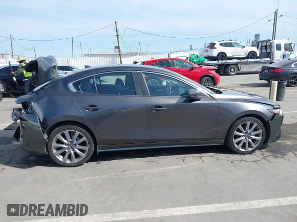 2020 Mazda 3 Preferred Package with VIN 3MZBPADL9LM119355, listed as a IAAI auction lot 41936390 with 75,152 mi miles and . Bid and sale history available at carsss.com. Image 13.