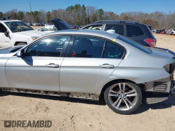 2017 BMW 3 Series 330i xDrive with VIN WBA8D9G54HNU60951, listed as a IAAI auction lot 41634617 with 76,892 mi miles. Bid and sale history available at carsss.com. Image 6.