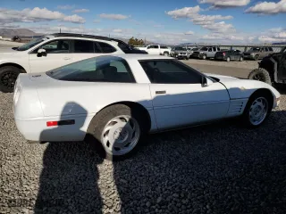 1992 Chevrolet Corvette with VIN 1G1YY23P4N5114876, listed as a Copart auction lot 84500564 with 0 mi miles and Salvage Title. Bid and sale history available at carsss.com. Image 3.