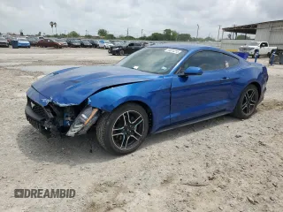 2018 Ford Mustang EcoBoost z VIN 1FA6P8TH2J5184289, wystawiony jako Copart lot #54614215 z przebiegiem 30 281 mil mil oraz Szkoda całkowita • Salvage title. Historia ofert i sprzedaży dostępna na DreamBid. Obrazek 1.